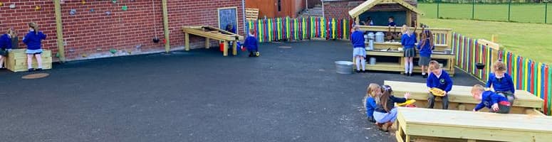 Ysgol Cefn Meiriadog's Inspiring Outdoor Learning Area.